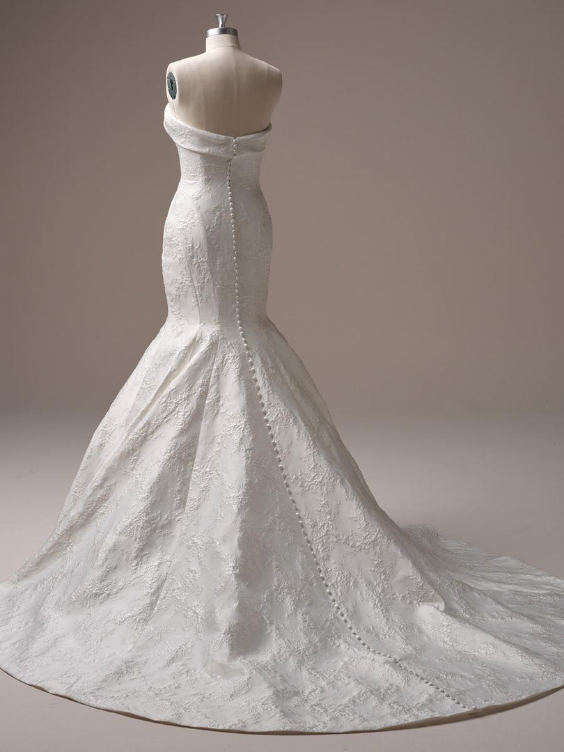 Sottero & Midgley Aberdeen Lane Jacquard Fit and Flare Bridal Gown Sottero & Midgley Aberdeen Lane Jacquard Fit and Flare Bridal Gown