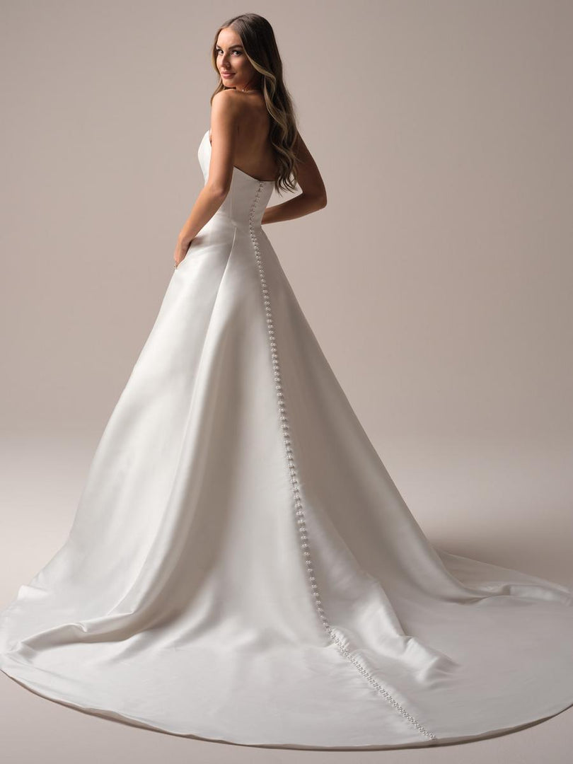 Sottero & Midgley "Braxton" A-line Mikado and Pearl Bridal Sottero & Midgley "Braxton" A-line Mikado and Pearl Bridal