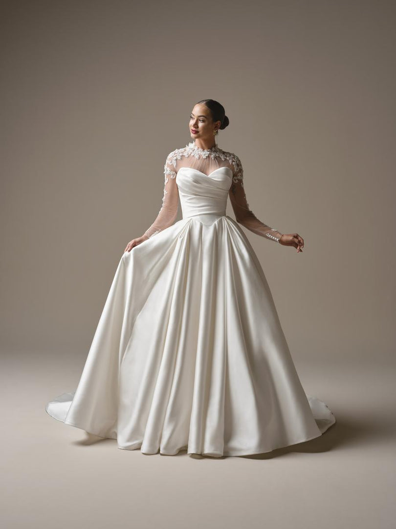 maggie sottero one shoulder dress Maggie Sottero Wedding Dress