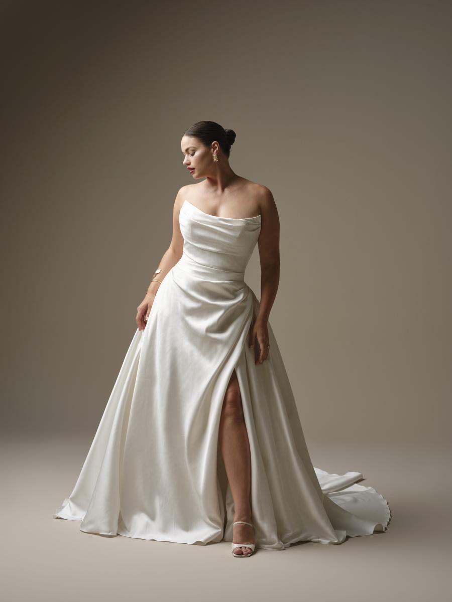 slim fit dress slacks The Aurélie Wedding Dress