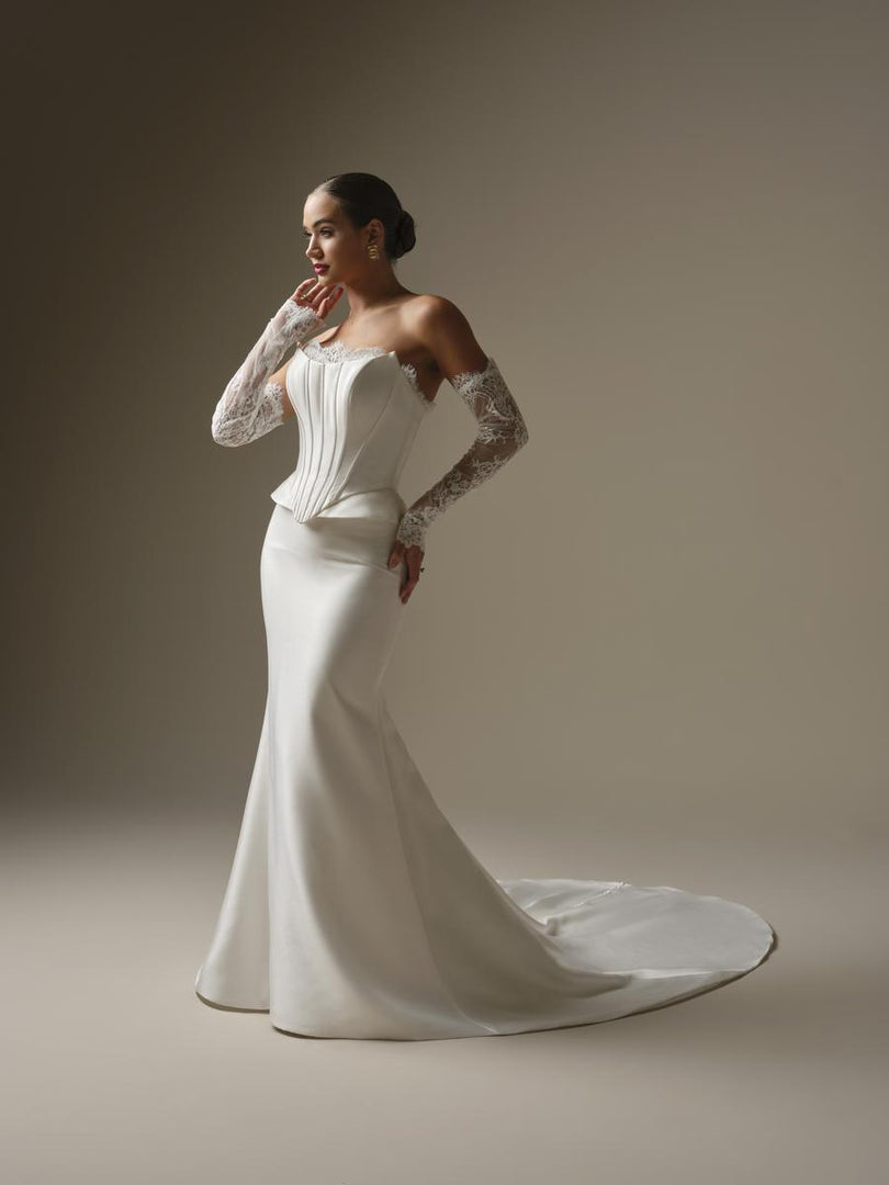 maggie sottero silver wedding dresses Sottero & Midgley by Maggie Sottero Designs 24SC810A01 Amelishan Bridal