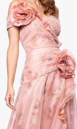 Betsy and Adam Floral Print Dress A27103