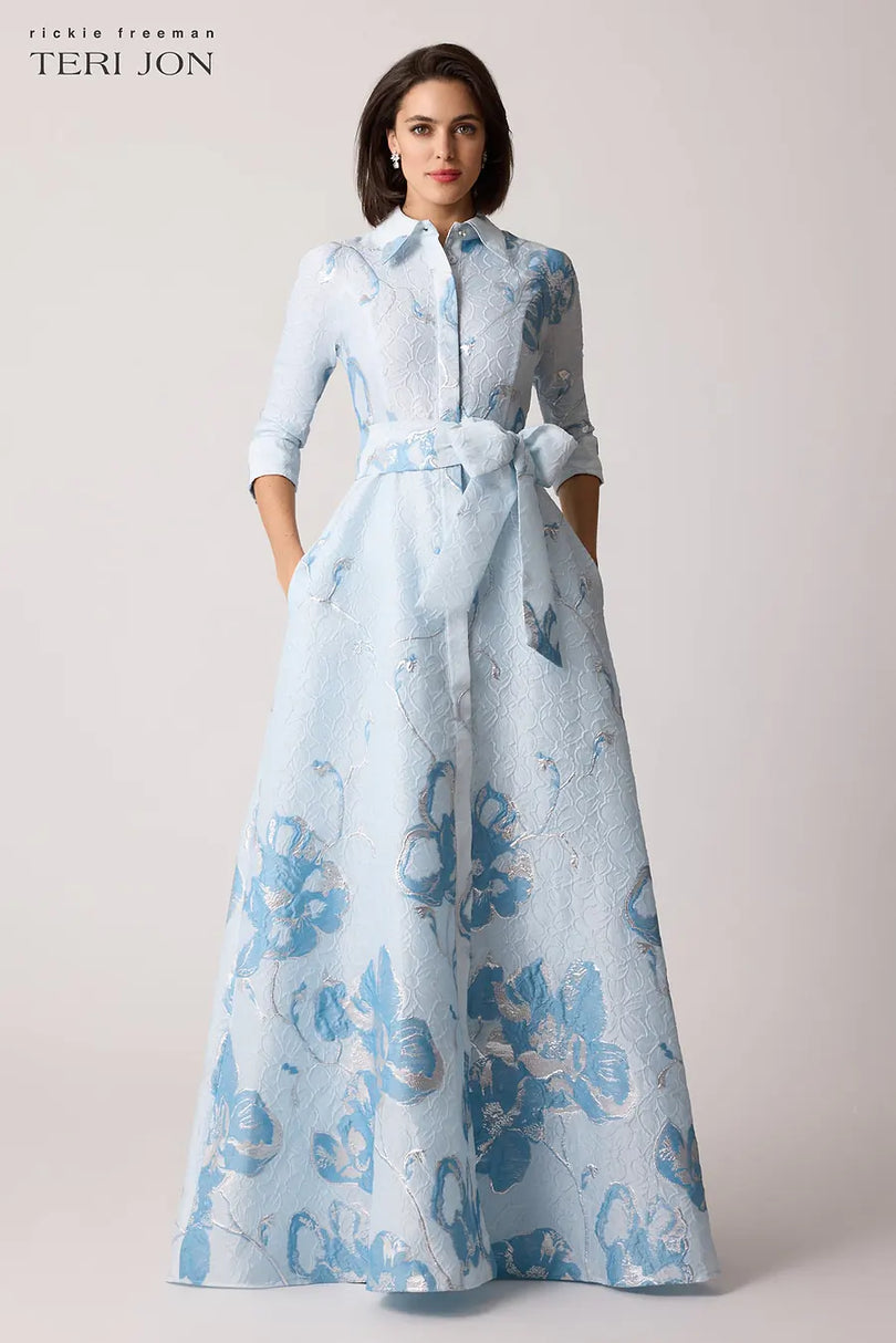 Teri Jon Long Evening Dress 249054