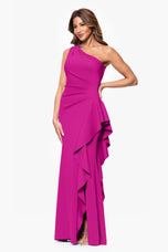 Xscape Evenings "Flo" One Shoulder Gown 6620X
