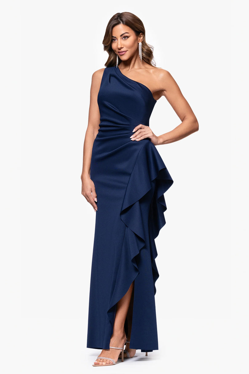 Xscape Evenings "Flo" One Shoulder Gown 6620X