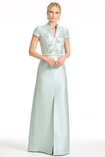 Sachin & Babi "Marni" Embellished Long Dress