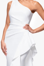 Xscape Evenings "Flo" One Shoulder Gown 6620X