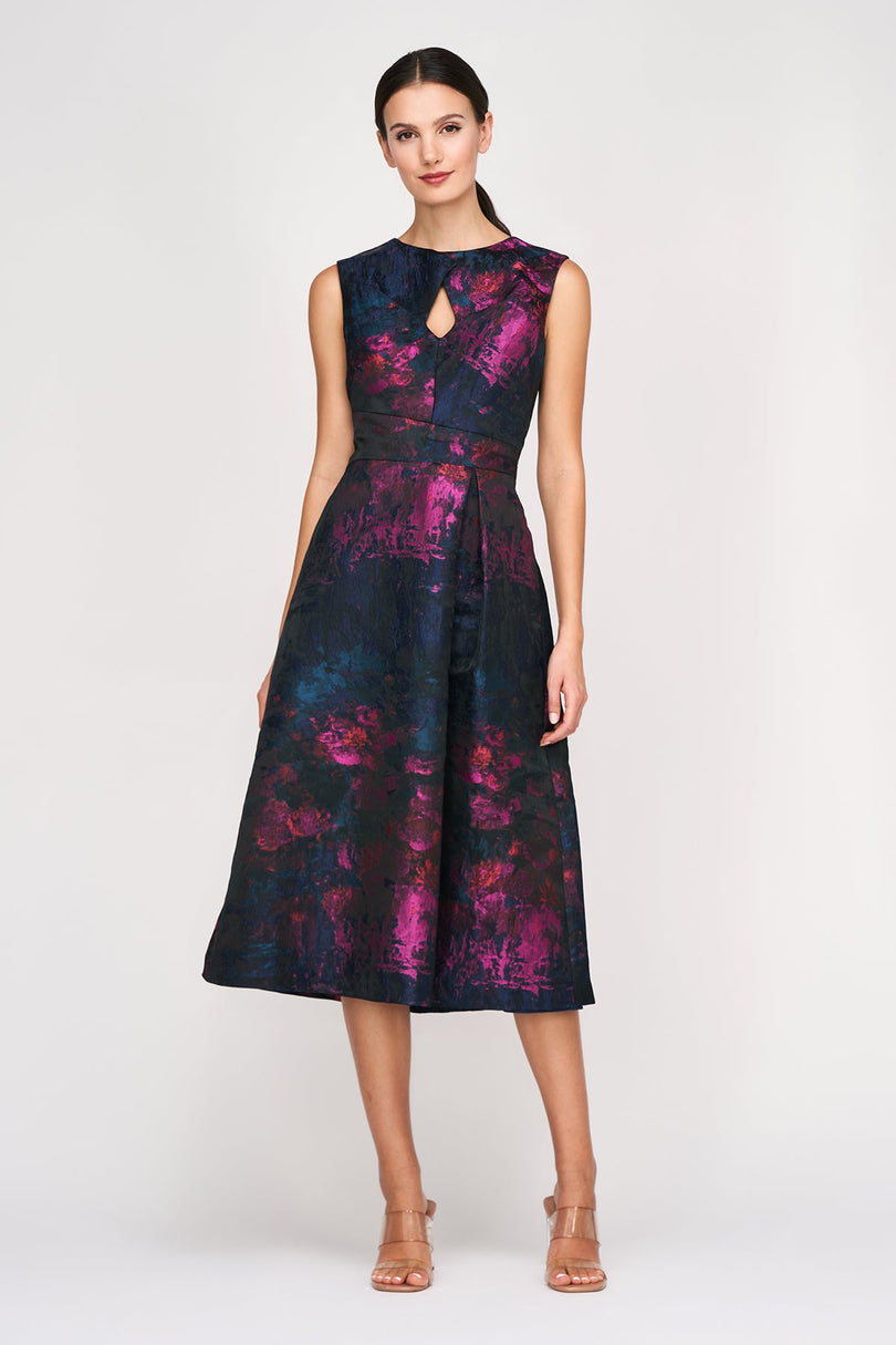 Kay Unger "Beckett" Midi Dress 55111965 Kay Unger "Beckett" Midi Dress 55111965