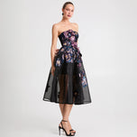 Helsi "Valeria" Strapless A-line Midi Dress DR6397