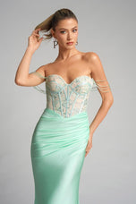 PS I Love You by Portia & Scarlett Fitted Prom Dress X0014