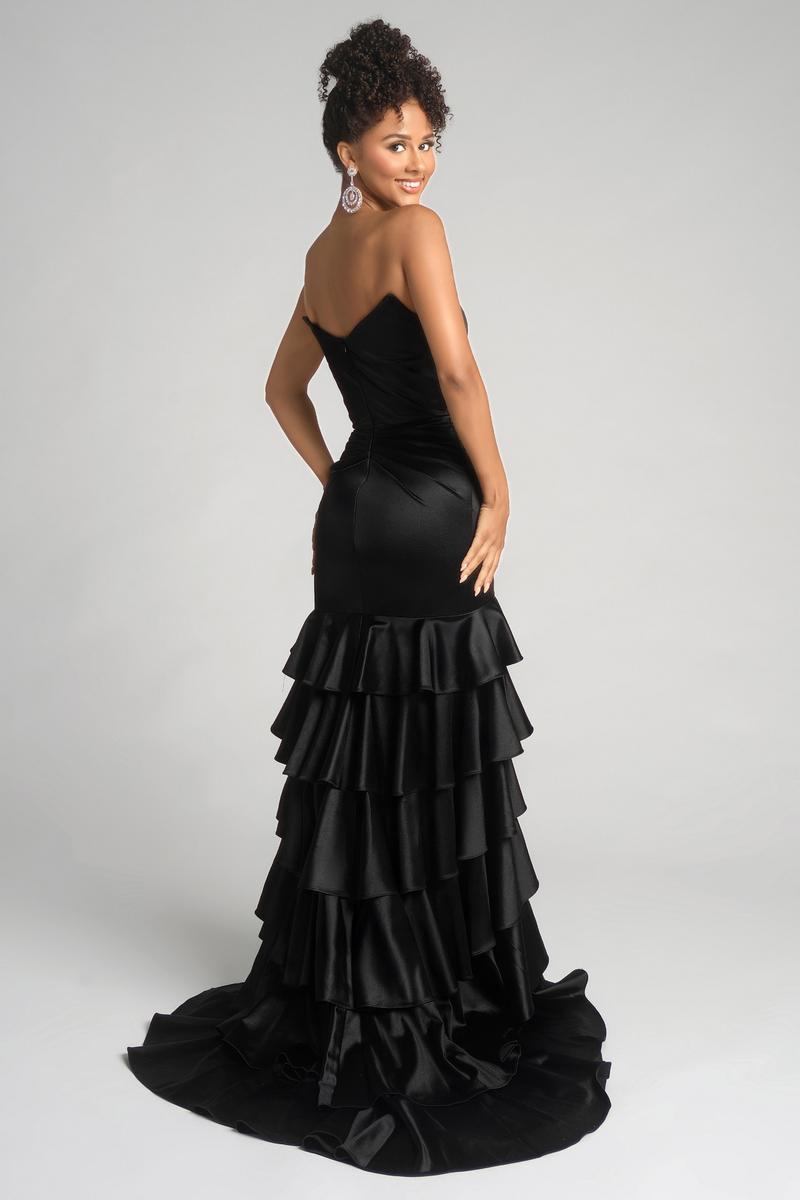 PS I Love You by Portia & Scarlett Ruffle Prom Dress X0021