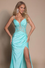 PS I Love You by Portia & Scarlett Fitted Prom Dress X0039