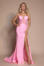PS I Love You by Portia & Scarlett Fitted Prom Dress X0039