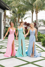 PS I Love You by Portia & Scarlett Fitted Prom Dress X0039