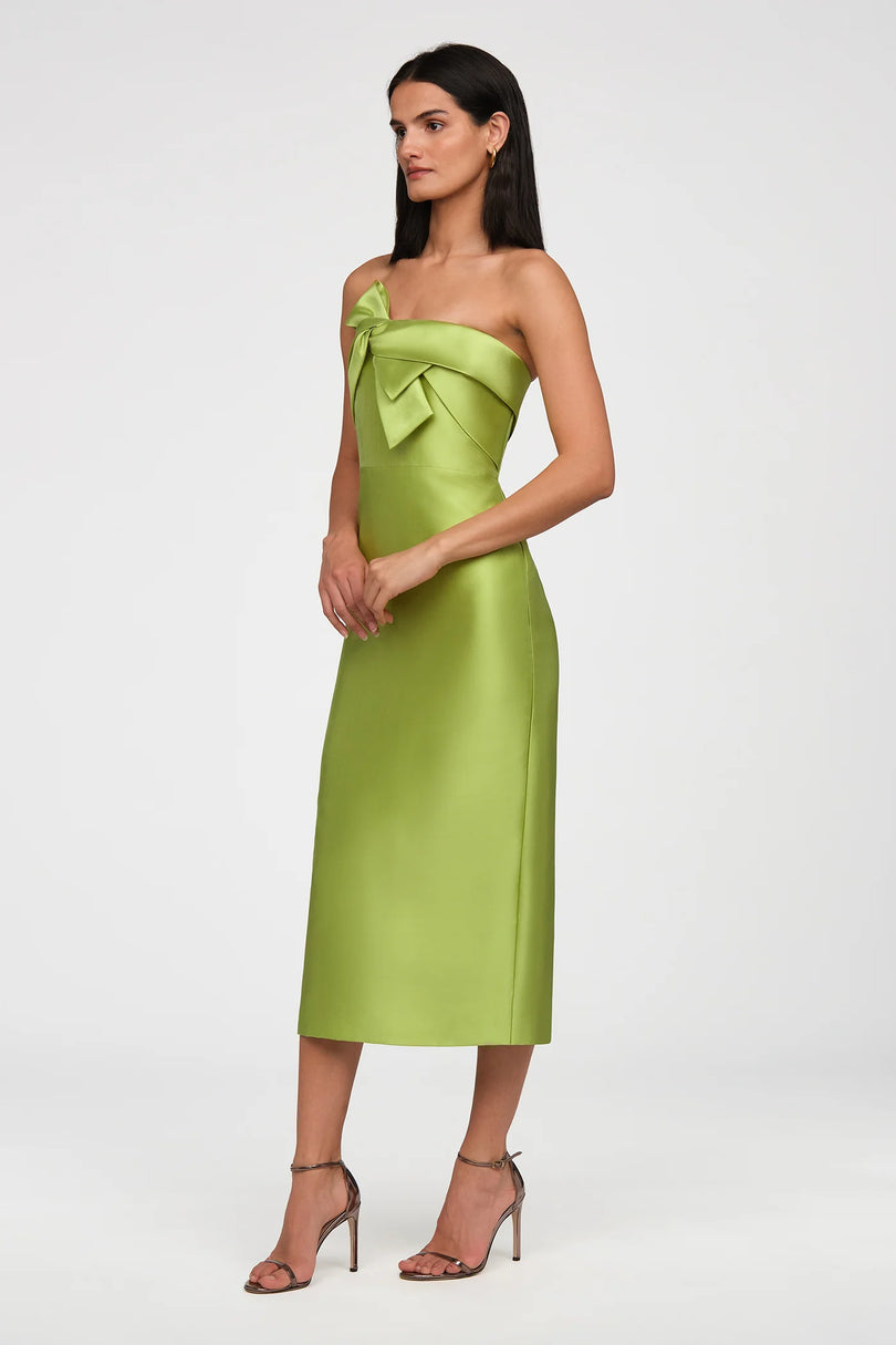 Theia Couture Strapless Mikado Cocktail Dress 88116255
