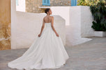 Sophia Tolli "Joy" Strapless Drop Waist Organza Bridal Gown