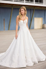Sophia Tolli Strapless Mikado Wedding Dress Y3200