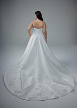 Sophia Tolli Strapless Mikado Wedding Dress Y3200