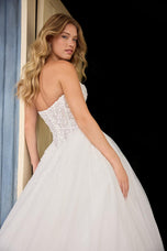 Sophia Tolli "Vienna" Sparkling Strapless Ballgown Bridal Gown