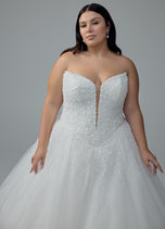 Sophia Tolli "Vienna" Sparkling Strapless Ballgown Bridal Gown