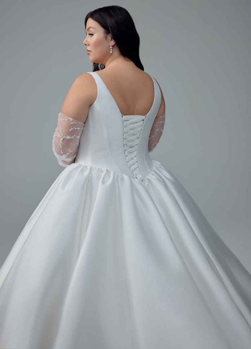 Sophia Tolli "Maribel" Classic Basque Waist Bridal Gown