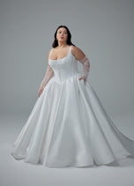 Sophia Tolli "Maribel" Classic Basque Waist Bridal Gown