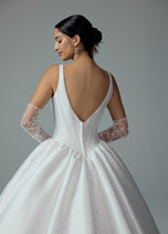 Sophia Tolli "Maribel" Classic Basque Waist Bridal Gown