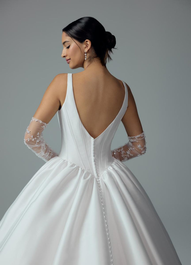 Sophia Tolli "Maribel" Classic Basque Waist Bridal Gown