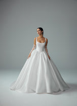 Sophia Tolli "Maribel" Classic Basque Waist Bridal Gown
