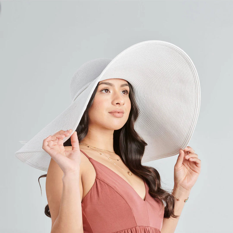 San Diego Hat Company Women's Ultrabraid XL Brim Floppy Hat UBX2535