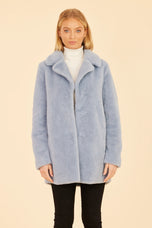 Dolce Cabo Mid Length Faux Fur Jacket 74871