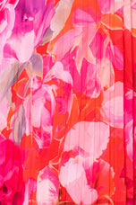 Xscape Evenings "Eva" Chiffon Floral Print Halter Dress 6710X