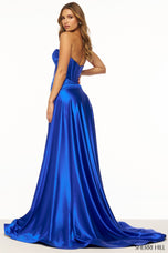 Sherri Hill A-Line Strapless Cut-out Prom Dress 56396