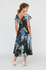 Kay Unger "Florene" Tea Length Dress 55115637