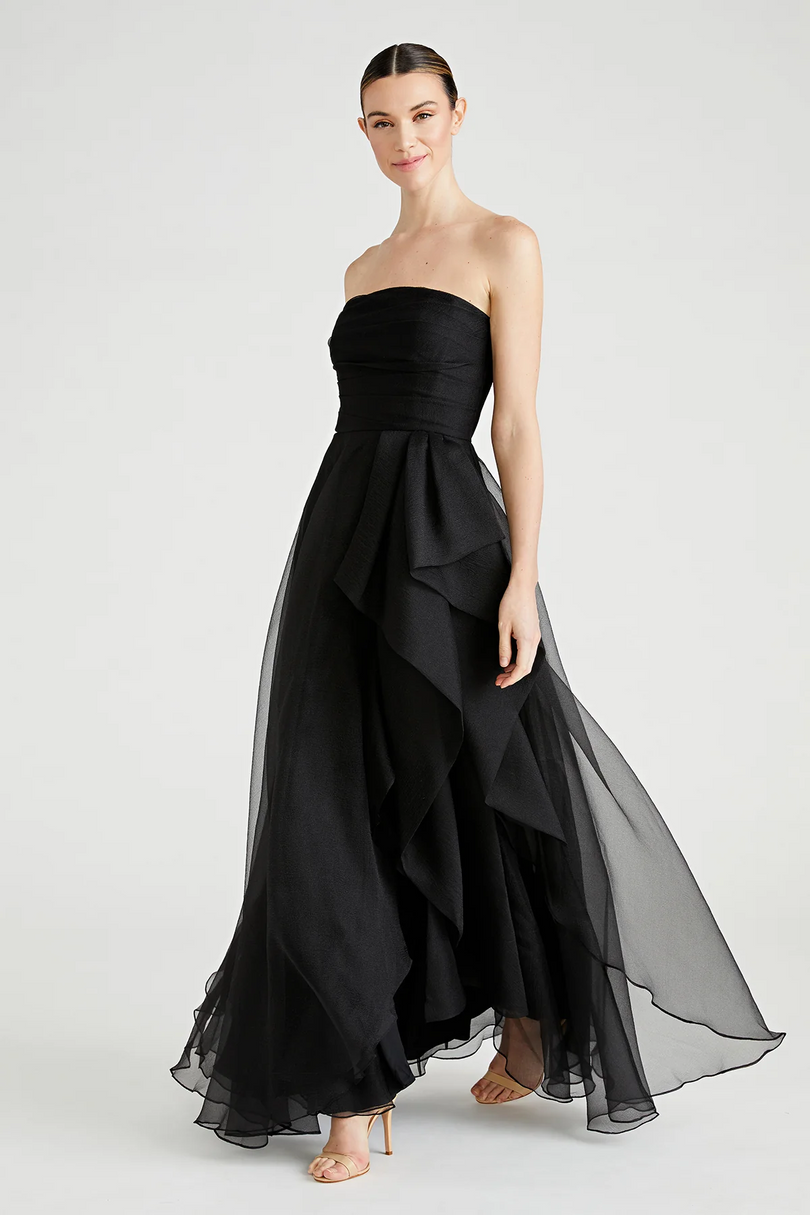 Theia Strapless Draped