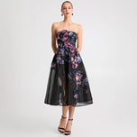 Helsi "Valeria" Strapless A-line Midi Dress DR6397