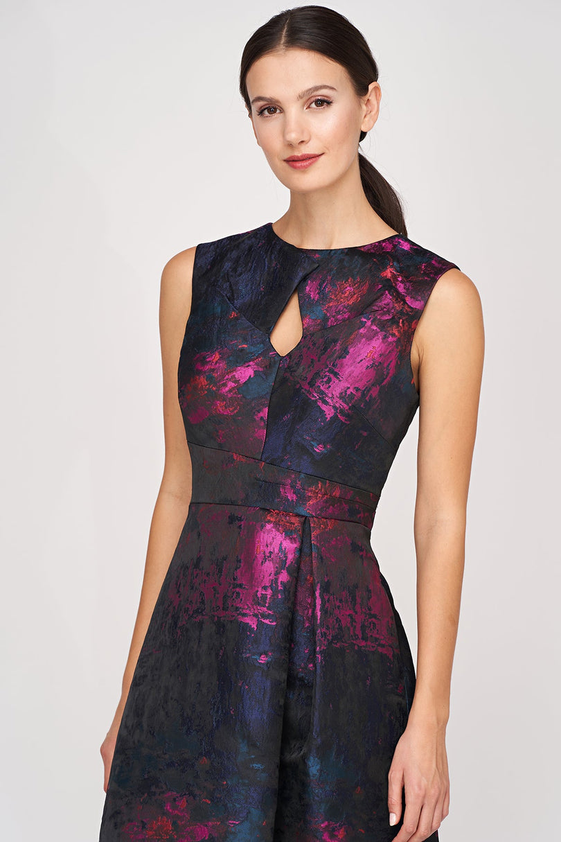 Kay Unger "Beckett" Midi Dress 55111965 Kay Unger "Beckett" Midi Dress 55111965