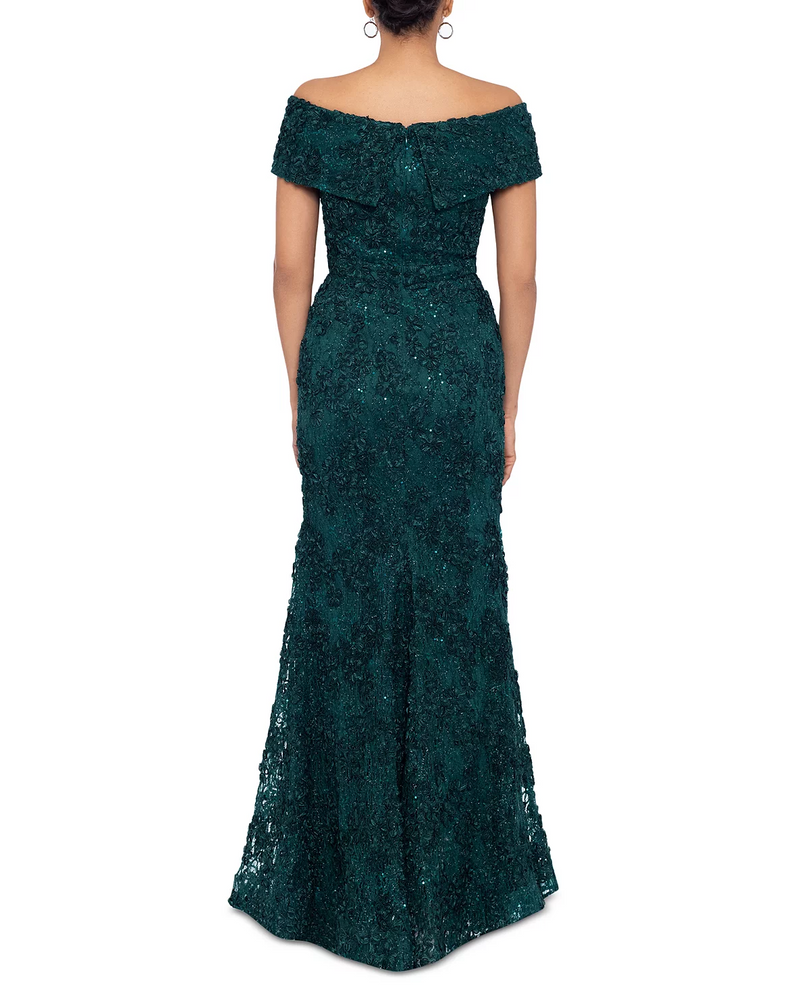 xscape lace overlay dress Xscape by Joanna Chen Black Floral Lace Overlay Dress Size 6