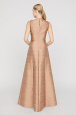 Kay Unger High Neck "Gabriella" Evening Gown 55114662