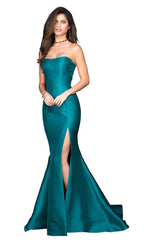 Sherri Hill Strapless Mikado Prom Dress 51671 - B