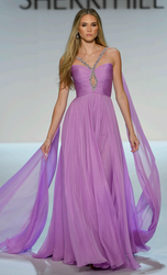 Sherri Hill Beaded Keyhole Long Dress 58315