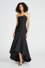 Theia Strapless Cocktail Short Dress 88110774