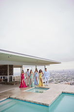 Ellie Wilde Illusion High-Low Prom Dress EW35005