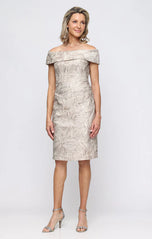 Alex Evening Off the Shoulder Cocktail Dress 8181294