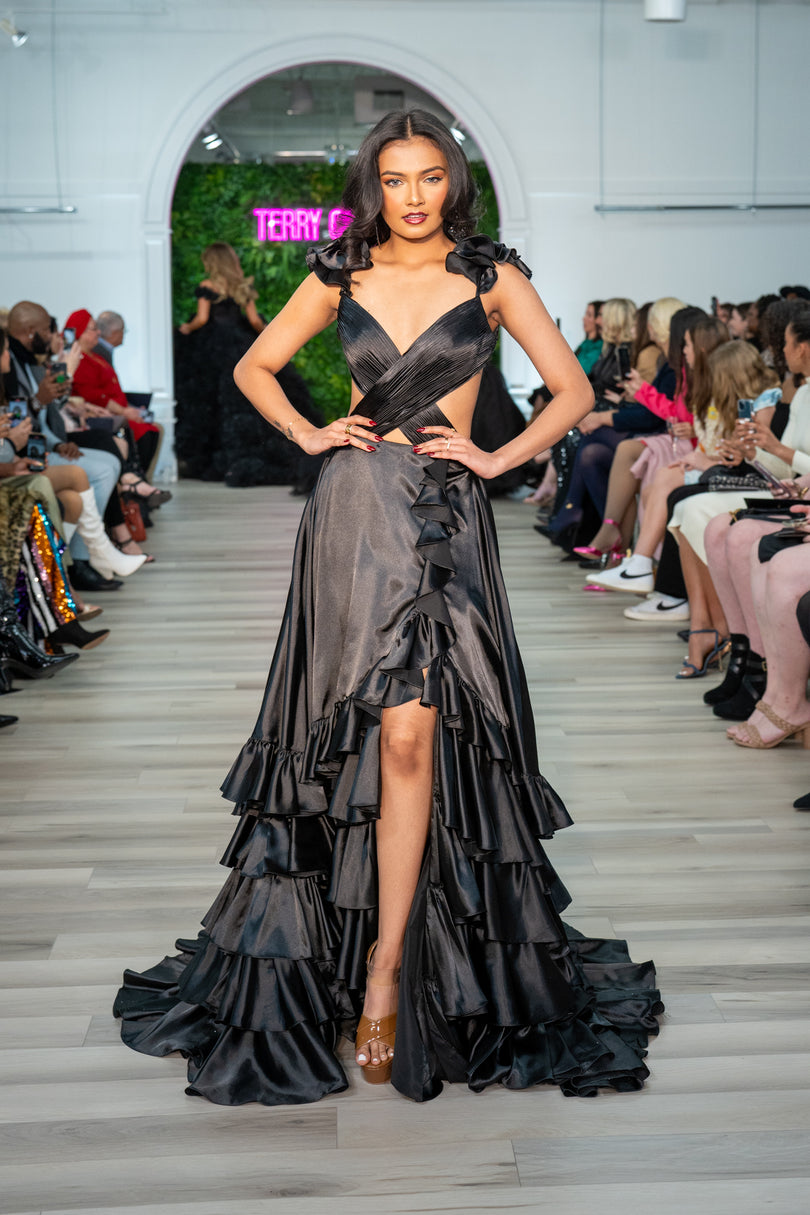Sherri Hill Satin A-Line Prom Dress 56057 Sherri Hill Satin A-Line Prom Dress 56057