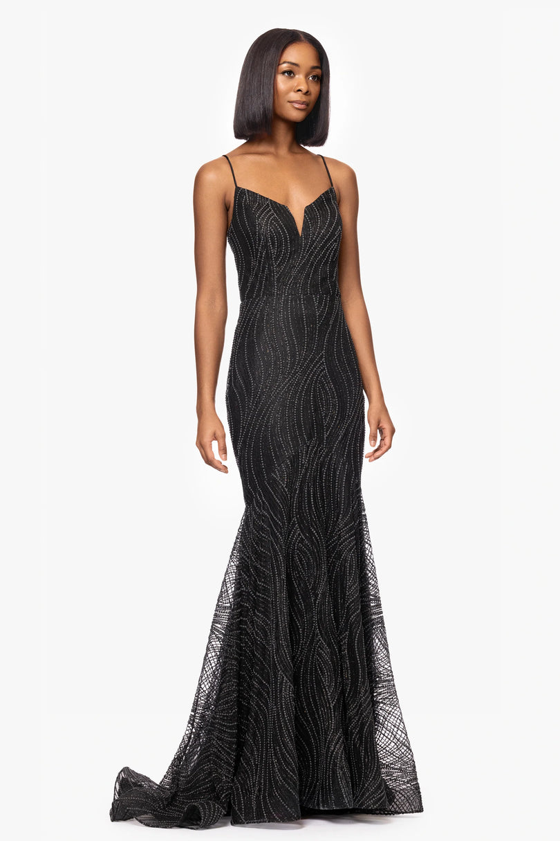 ashlyn formal high slit midi dress Windsor Iconic Silhouette Off-Shoulder High Slit Midi Dress