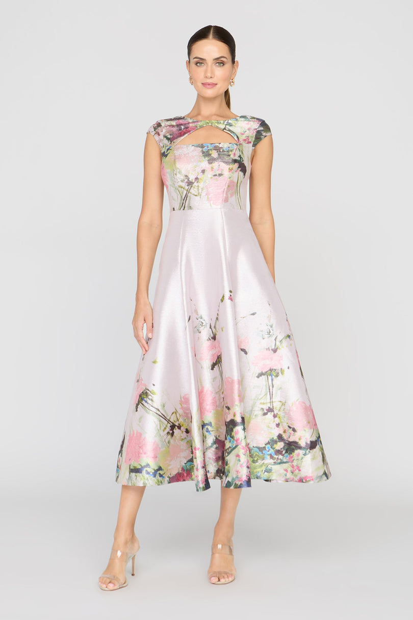 Kay Unger "Augusta" Tea Length Dress 55115236