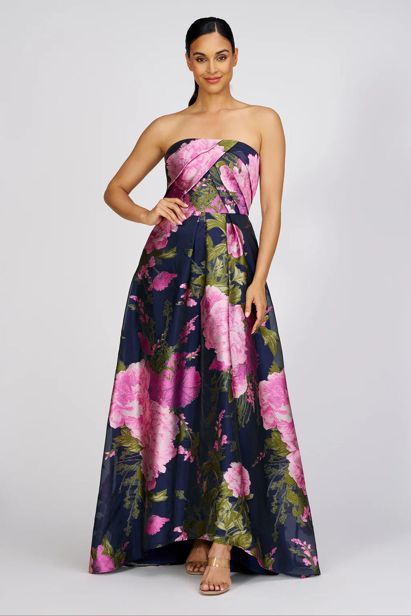 Kay Unger Strapless Floral Print 55113256