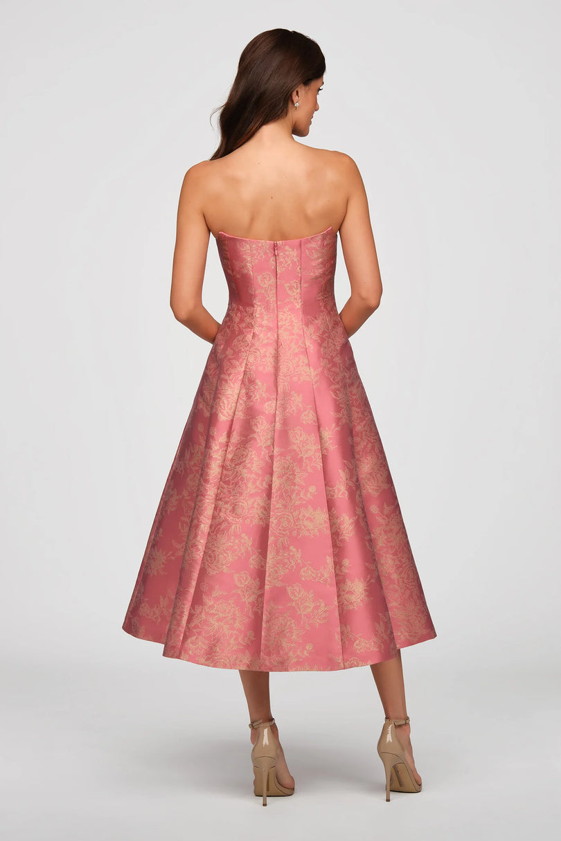 Kay Unger "Quincy" Tea Length Dress 55116290