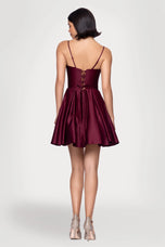 Blondie Nites Short A- Line Corset Dress 5107BN
